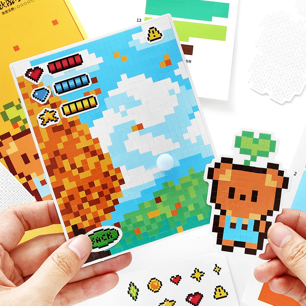 بطاقة عاشق 6 قطعة [سلسلة Bead Beans 6.0] بسيط اشي الخريف نزهة الدب المشي القط المجلات كتاب ملصقات سكرابوكينغ