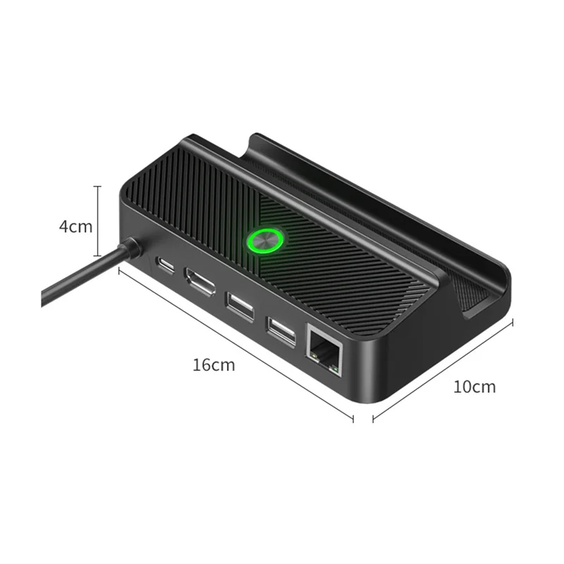 REPLA-Voor Steam-Deck gameconsole Compatibel dockingstation RGB-standaard - Compatibele videoadapter USB Type-C oplader