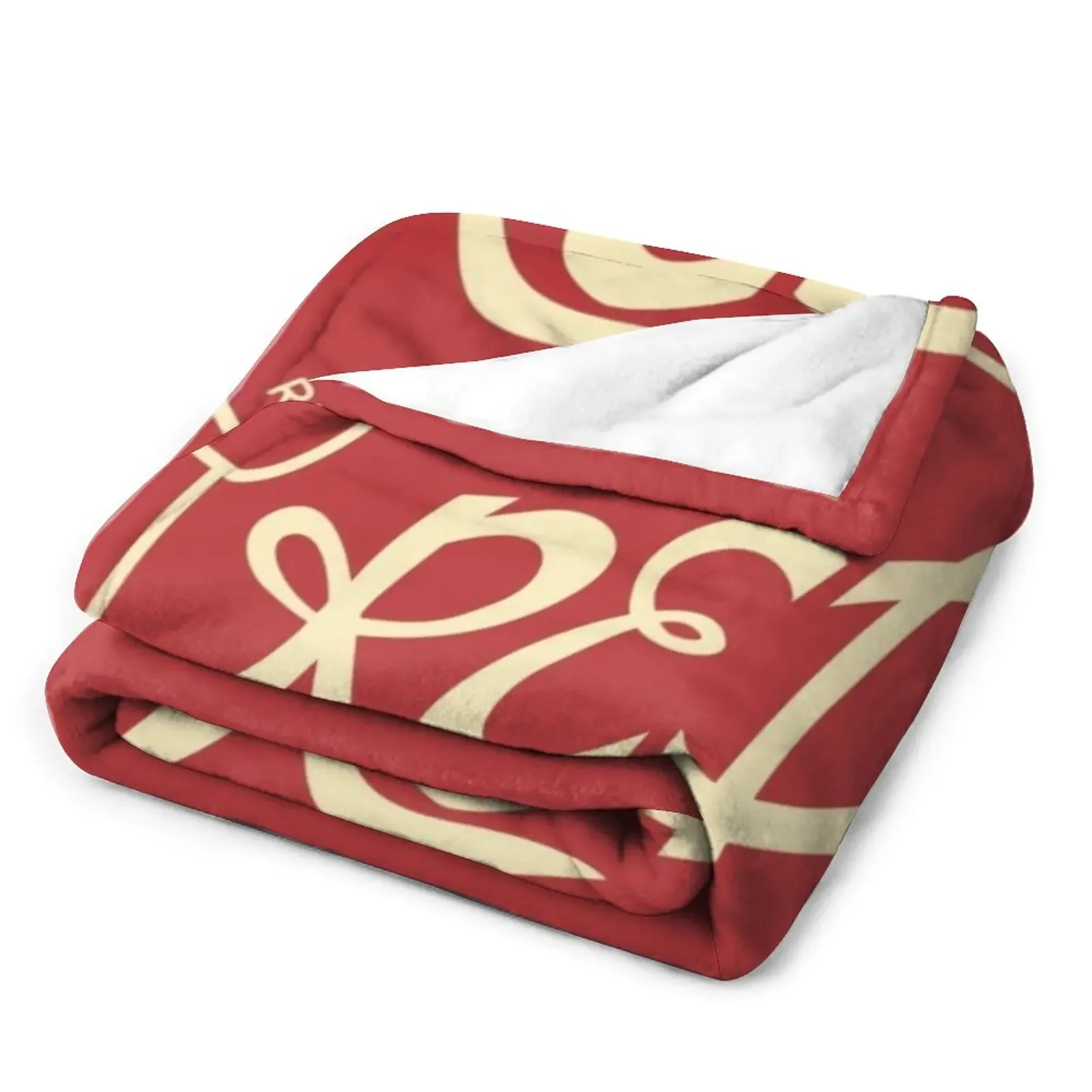 TF2 Red Team Throw Blanket Thin Blanket Furry Blankets Custom Blanket