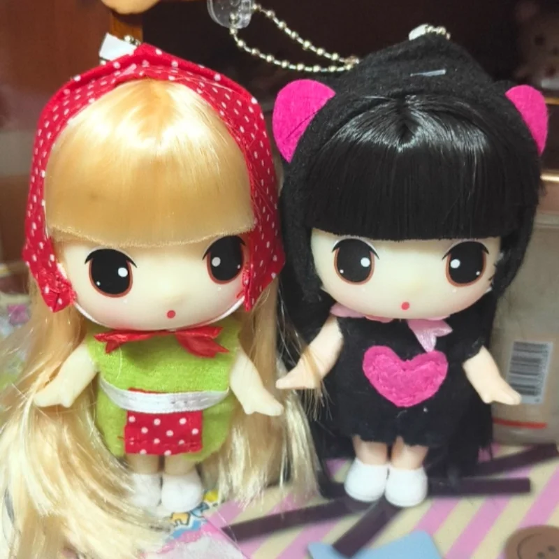 

Кукла Ddung Confused Doll, 9 см, милые мини-куклы в стиле принцессы, брелок-подвеска, коллекционная модная игрушка, подарок для девочек и детей