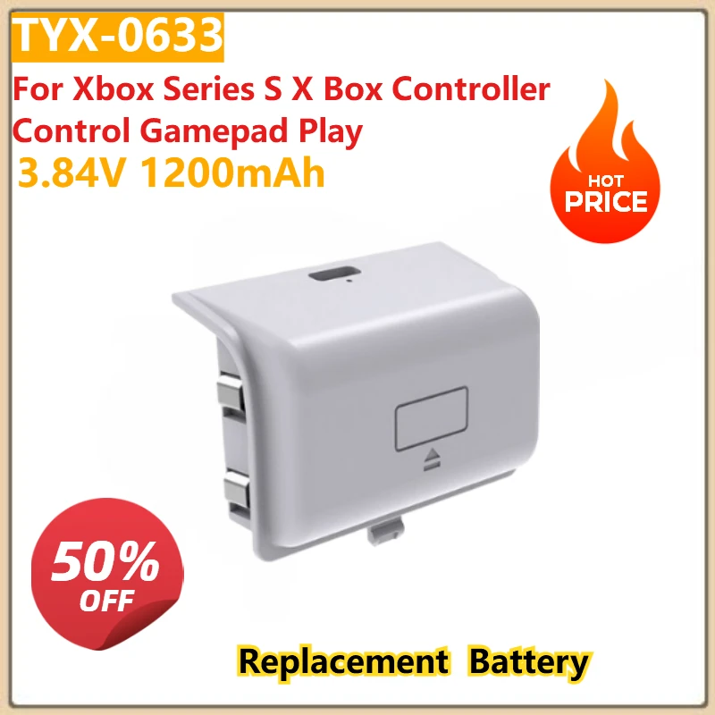 

For Xbox Series S X Box Controller Control Gamepad Play Rechargeable Battery TYX-0633 3.84V 1200mAh