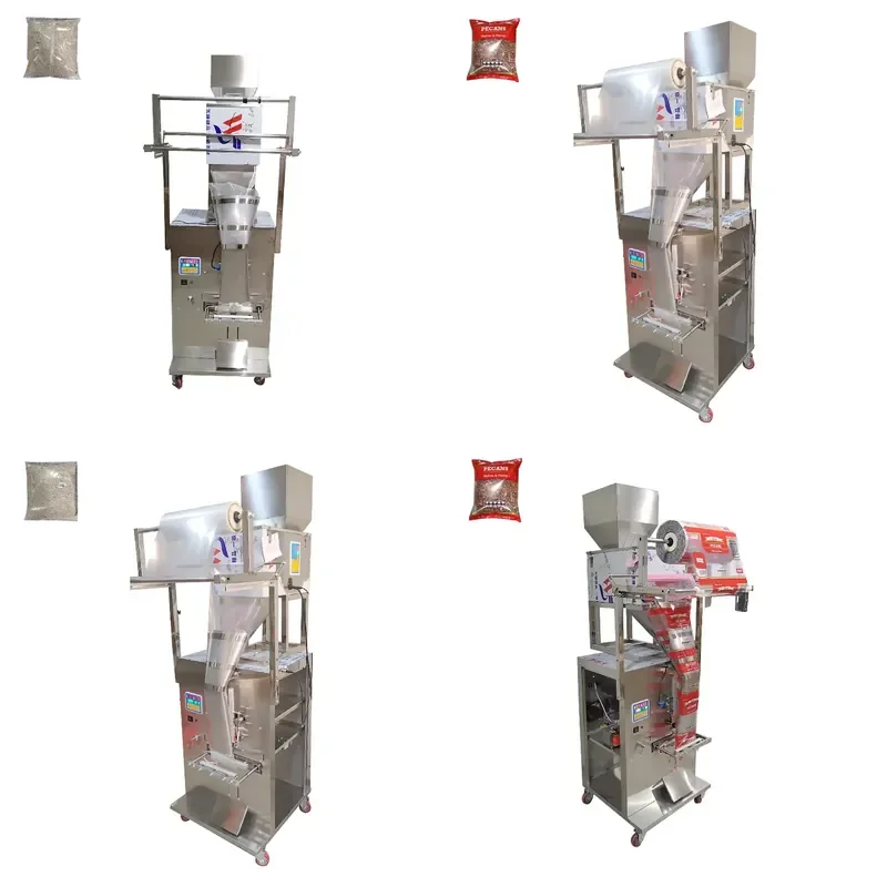 for French Fries Snacks Potato Chips Packaging Machine 1-5kg Powder Plastic Pellet Packing Equipment