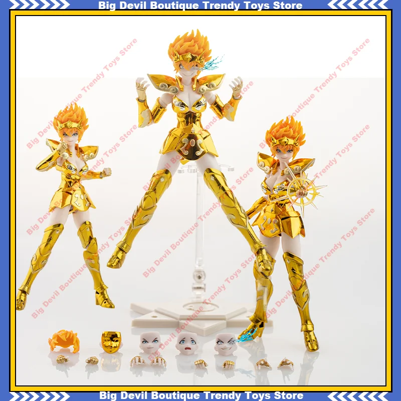 

Great Toys Saint Seiya Myth Cloth EX Holy Contract Female Leo Sandy Action Figure Knights of Zodiac GT