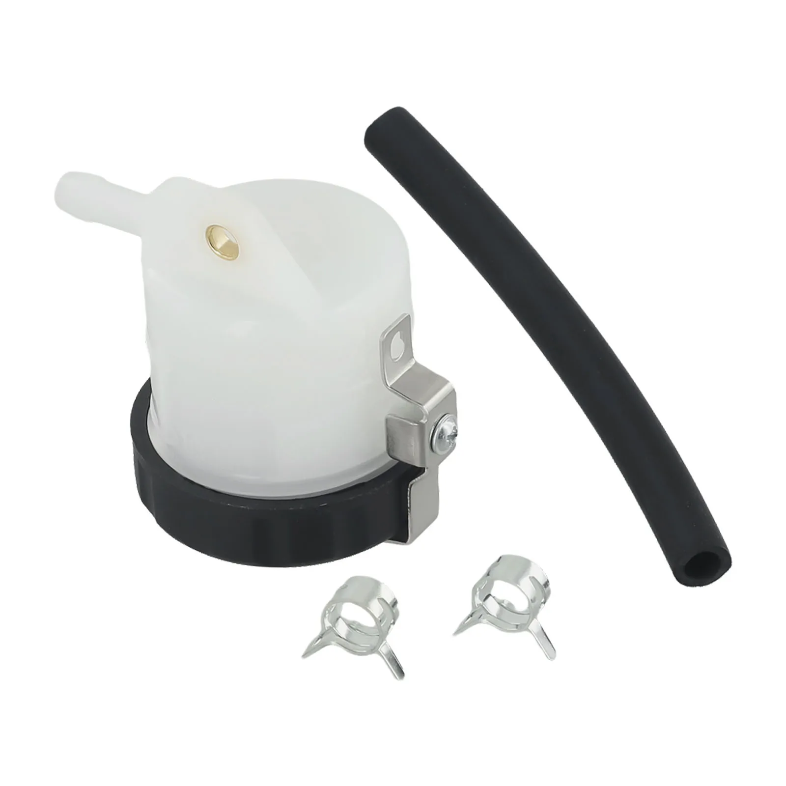 Brake Master Cylinder Oil Cup Reservoir Assembly with Bracket Compatible with SV650 SV1000 SV1000S GSX-R1000 GSX-R600