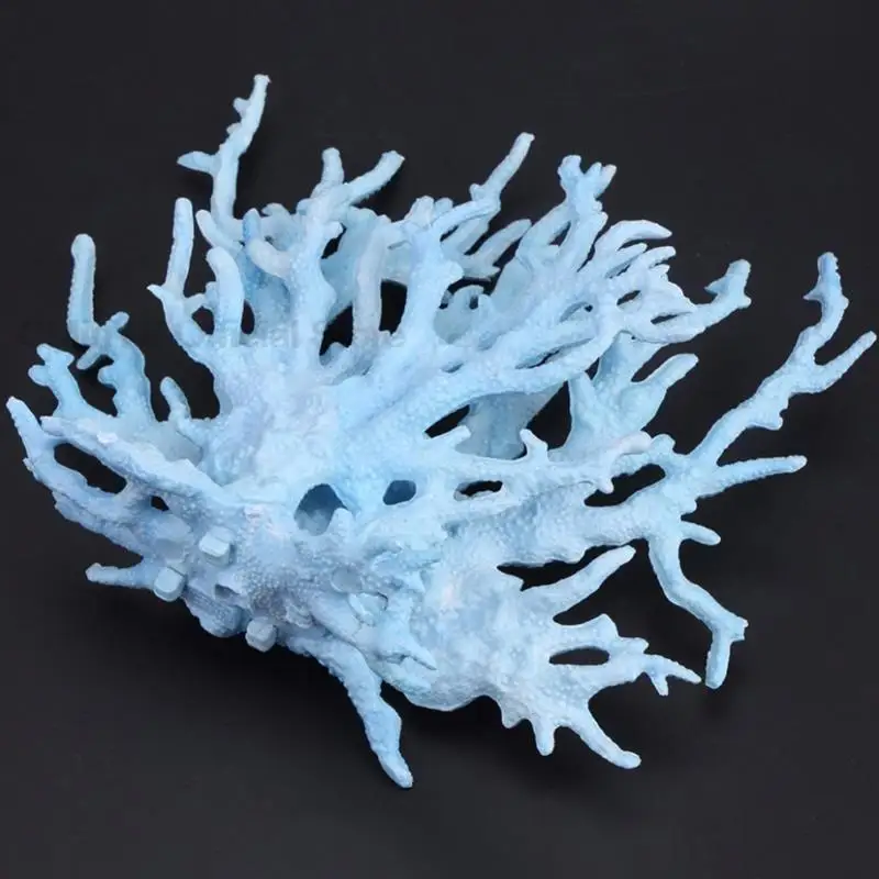 Undersea Artificial Fake Coral Water Plants Landscape for Fish Tank Simulation Ornaments Resin Fake Coral Aquarium Decoration