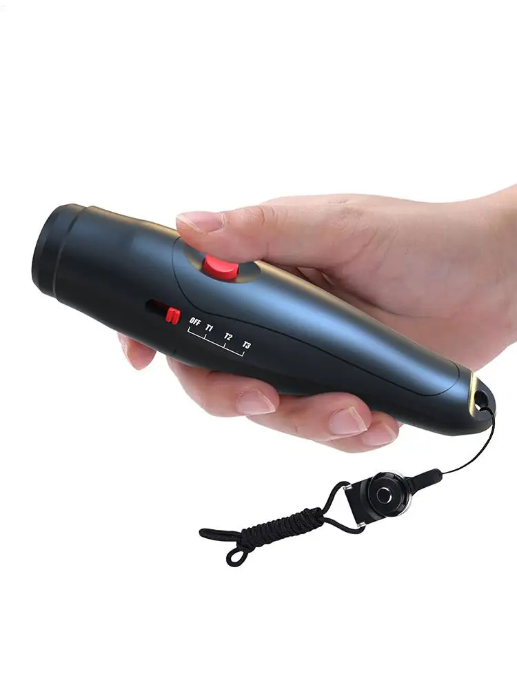 صافرة إلكترونية 3 أوضاع لمدربي اليد مع حبل بوق عالي قابل للتعديل كثافة صوت محمولة للكرة الطائرة لكرة القدم