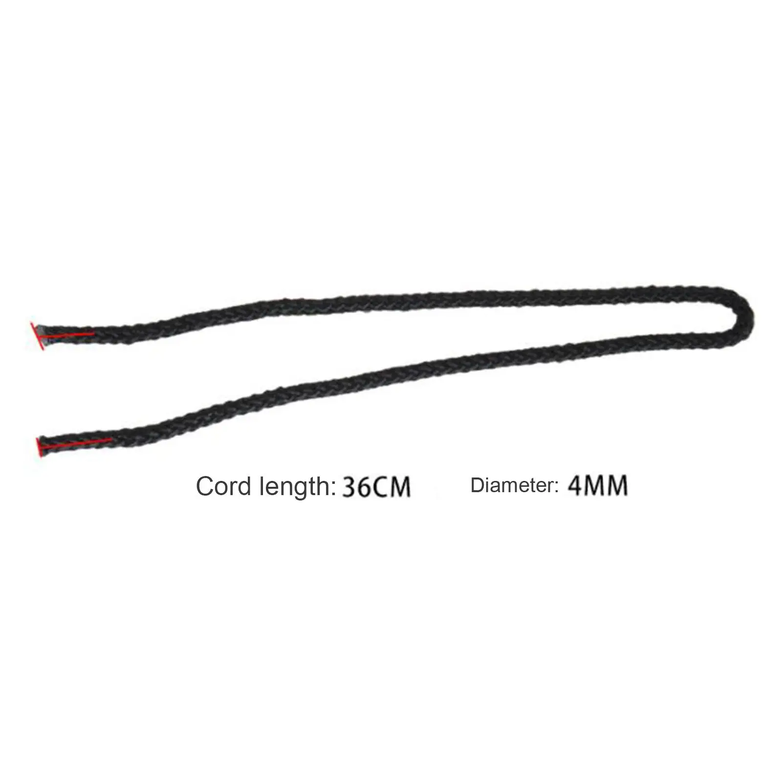 

Surfboard Leash String Cord Premium Nylon 36cm Black Attachment Strap for Longboard Paddle Board