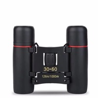 Glb Compact Zoom Binoculars Hunting Sports Camping Tourism Outdoors Long Range 1000m Folding HD Powerful Mini 30x60