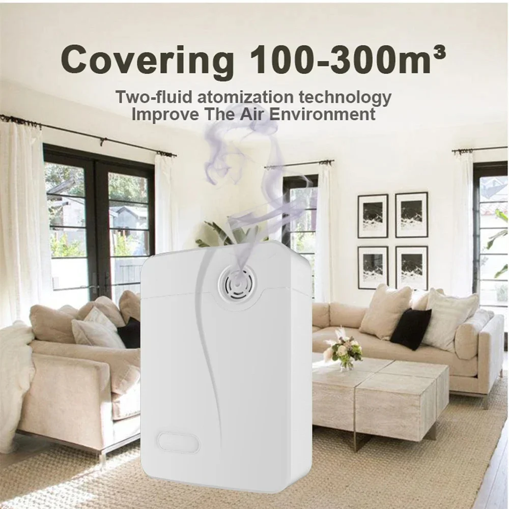 Smart Essential Oil Diffuser Wall Mounted Aroma Diffuser 200ml  Capacity Coverage 300m³ Scent Machine Home  Aromatic Diffuser