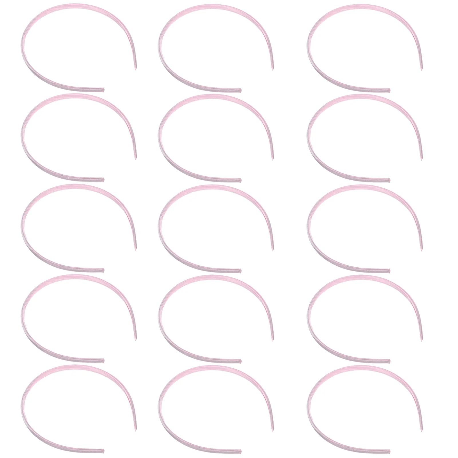 

20 pcs Satin Headband Candy Color No Teeth Hair Band For Girls Women Soft Comfortable Daily Wear Wedding Party Prom Photo Shoot
