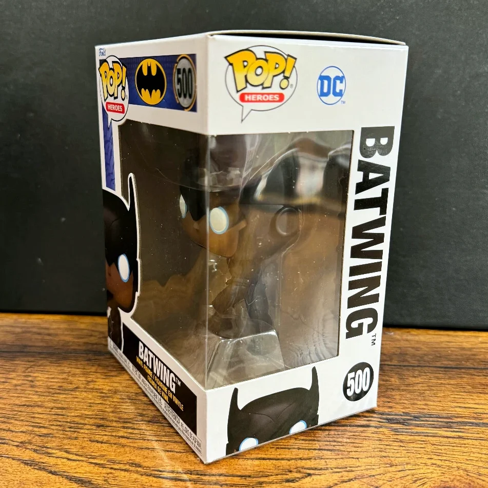 

Batwing #500 DC Comics Batman Anime Figure Lucas Fox FUNKO POP 3.99 inches Figurine Collectible Limited Edition Model Toy Gift