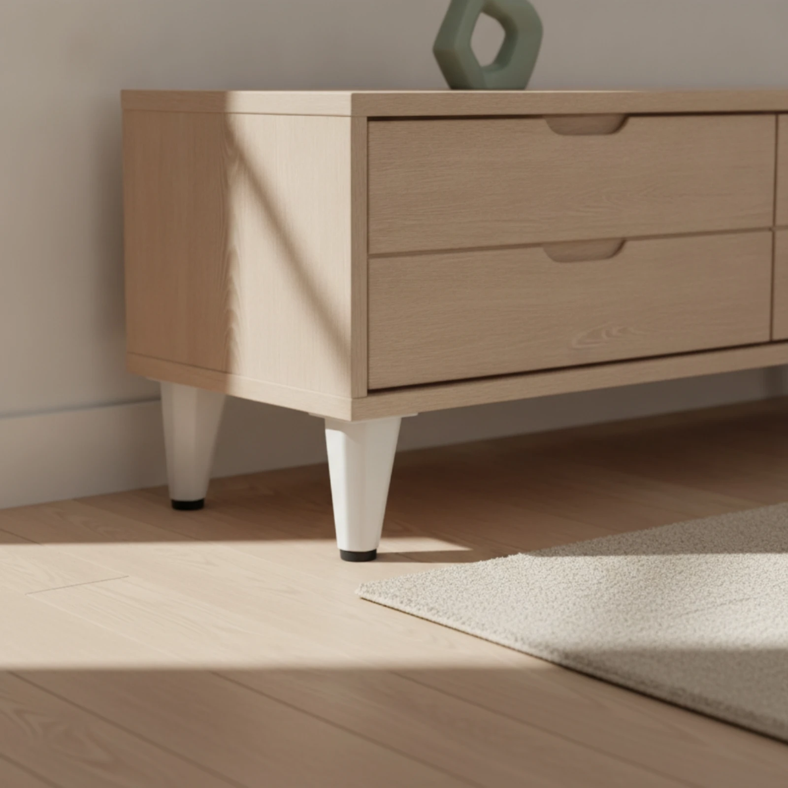 2 Pieces Sofa Legs Angled Furniture Feet Cabinet Legs Easy to Install Hardware Long-Lasting for DIYers, TV Stand