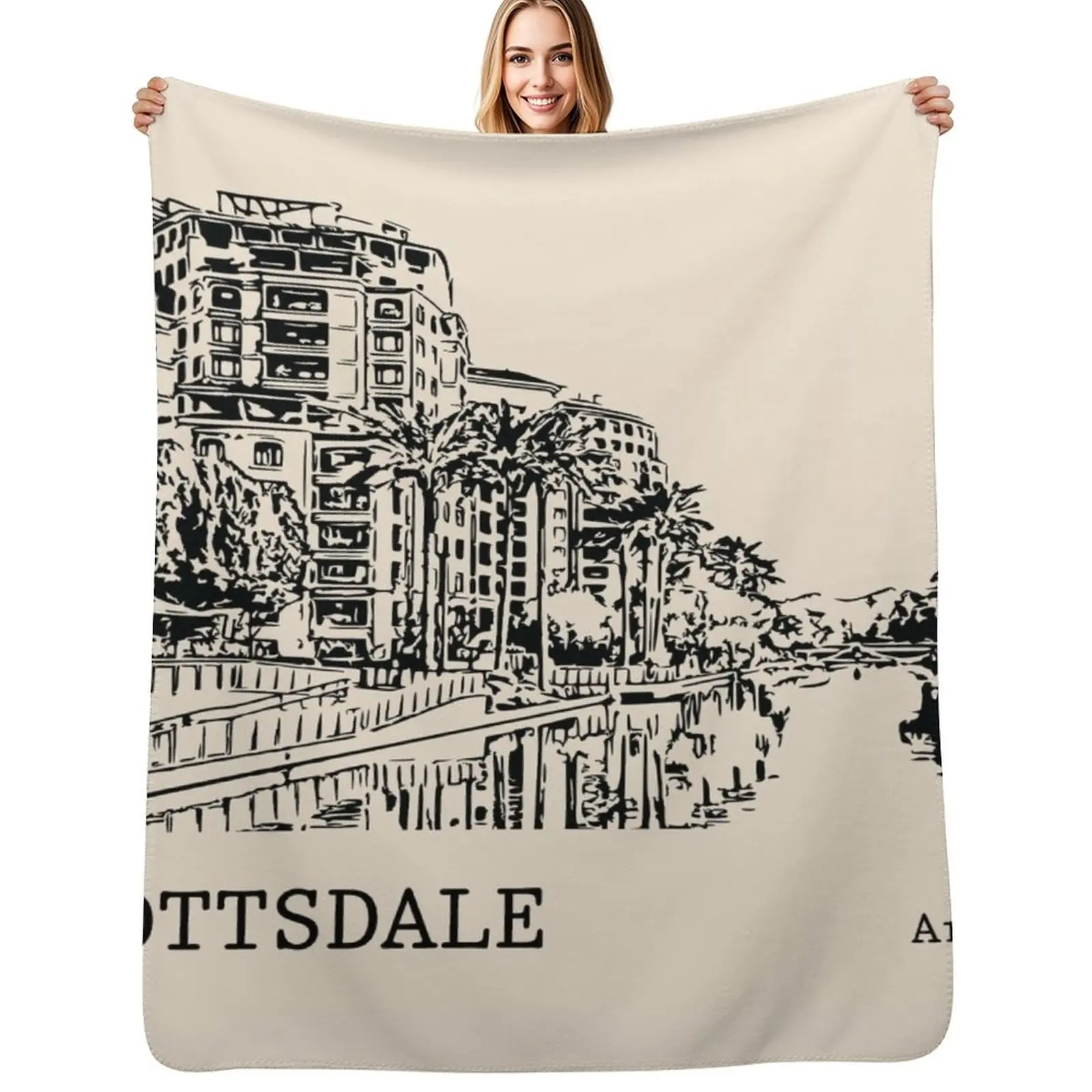 Одеяло Scottsdale Arizona, одеяла и пледы, милые роскошные утолщенные одеяла