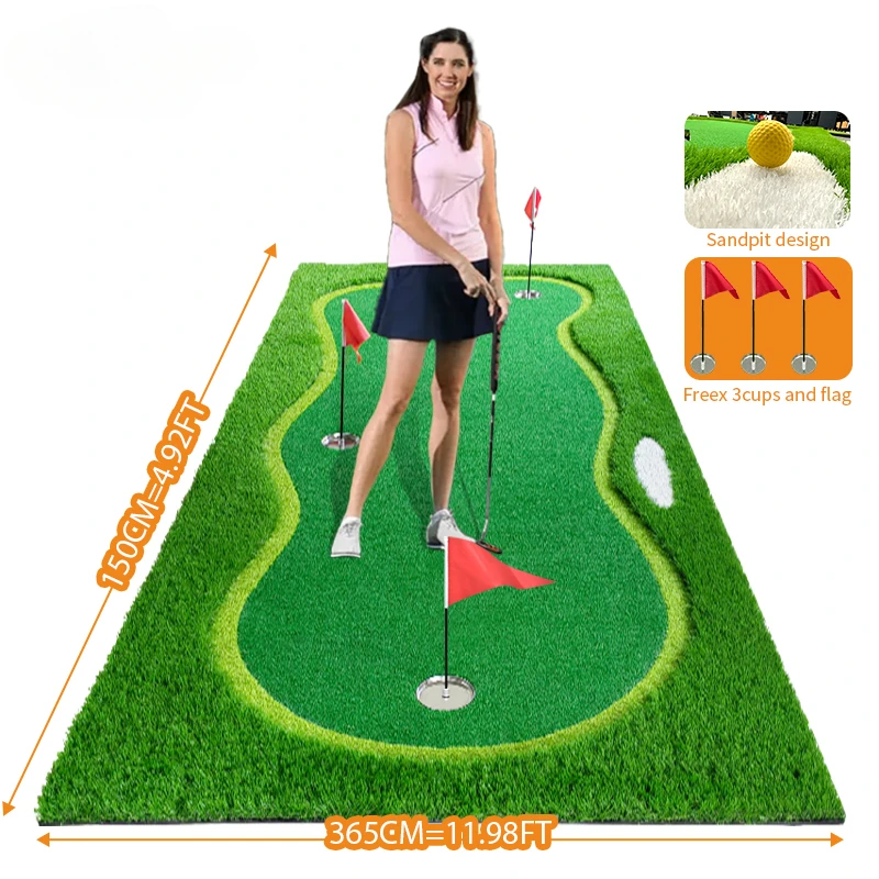 Golf Putting Green Professional Putting Mat Niestandardowa mata golfowa