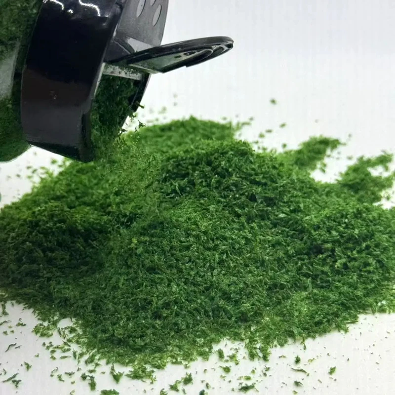 Simulation leaf model plastic tree powder for making model tree sandtable platform vegetation decor train railway layout diorama