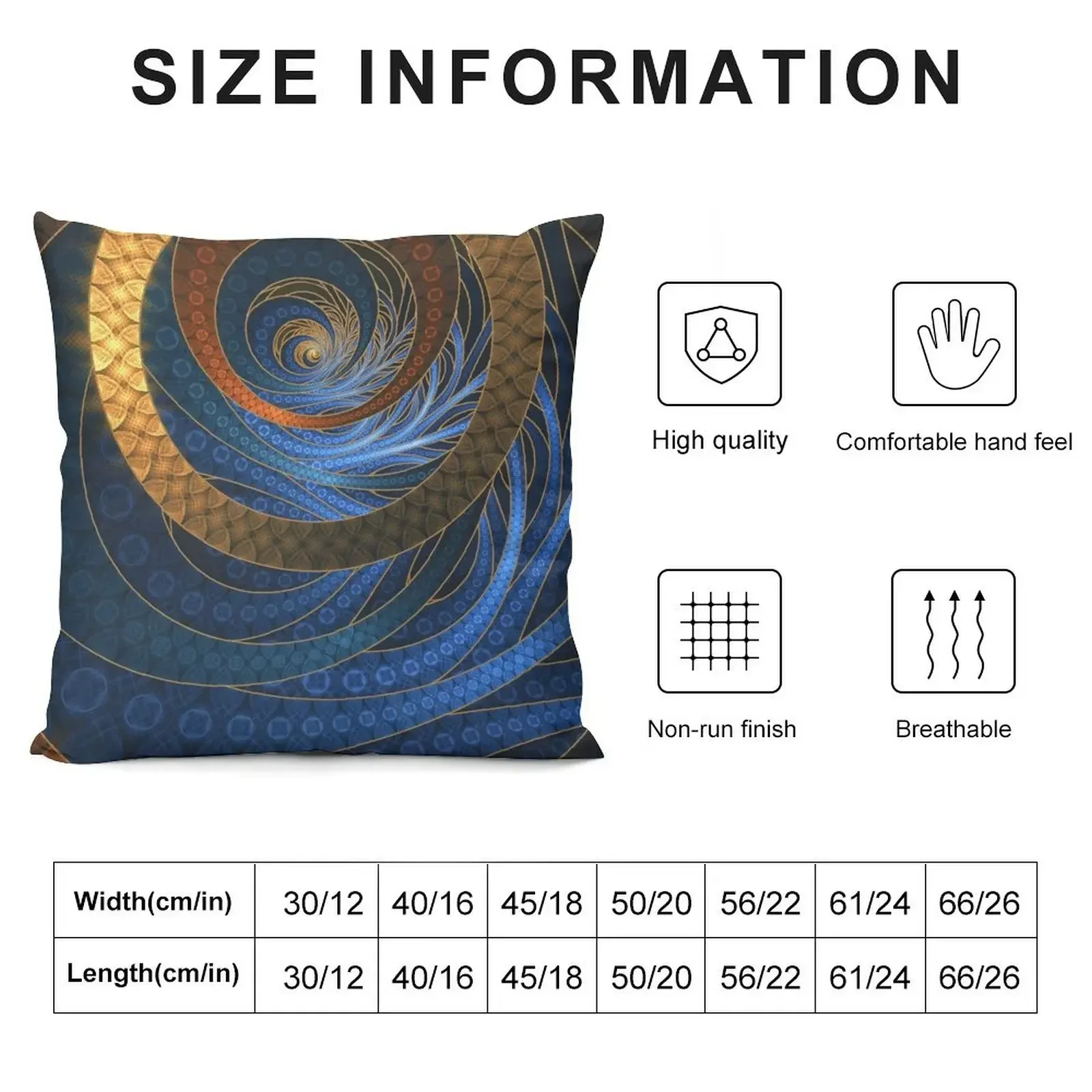 Royal Blue Sapphires and Shining Gold Fractal Bangles Throw Pillow Pillow Cases Decorative pillowcases for sofa cushions pillow