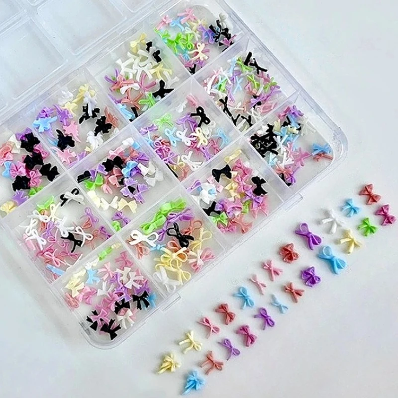 

Bowknot Cherry Strawberry Ribbon Christmas Snowflake Pearl Ball Flower Star Rivet Nail Art Accessories Decorations Manicure Tool