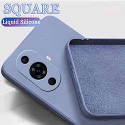 For Huawei Nova 12S Case Cover Huawei Nova 12S Capa Phone Back Shockproof TPU Liquid Silicone Soft Fundas Huawei Nova 12S Fundas