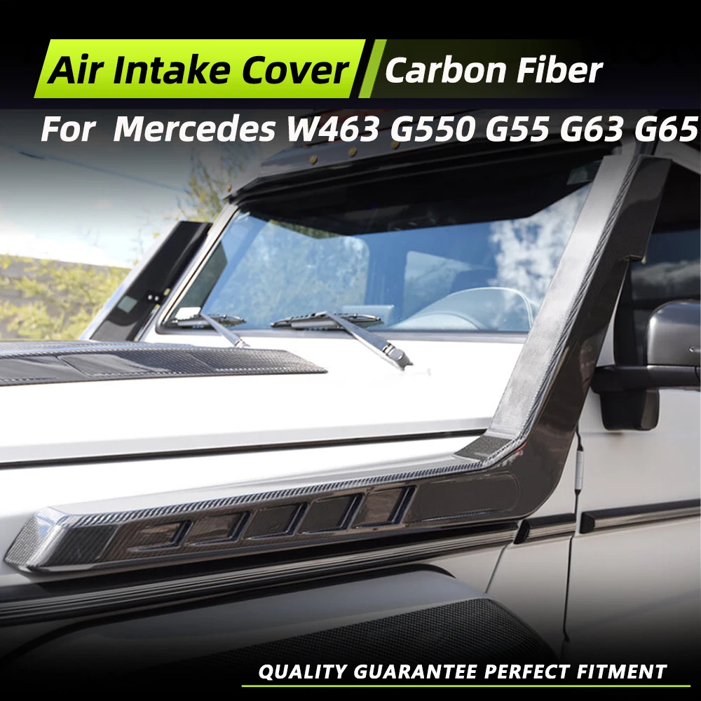 

Car Air Intakes Cober Snorkel fits for Mercedes-Benz G Wagon W463 G500 G550 G55 G63 G65 AMG 2004-2018 Car Body Kits Carbon Fiber