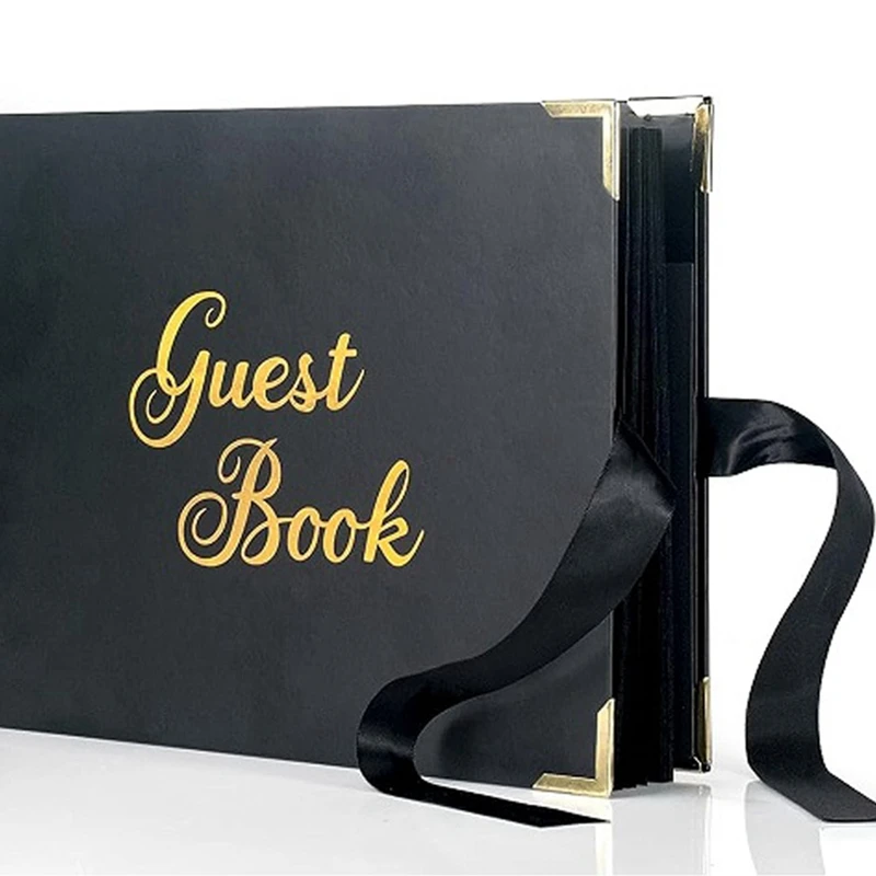 Wedding Guest Book Fit For Guests To Sign,Sign In Book For Funeral,Graduation,Baby Shower A