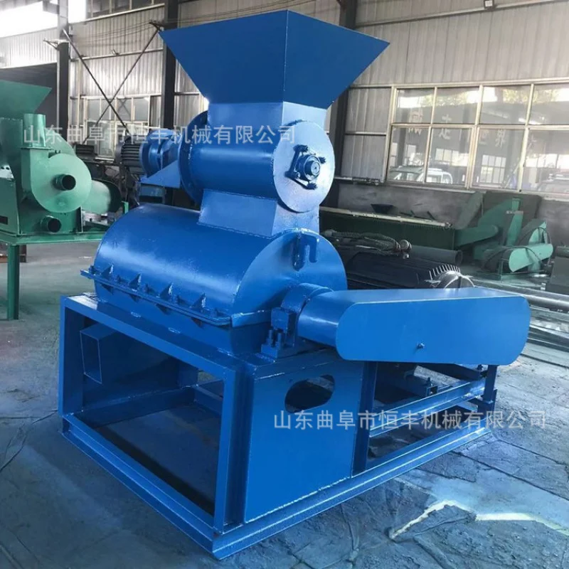 

(Customized for Sea Transport) Agglomerated Organic Fertilizer Crusher, Fine Grinder for Medicine Residue, Bean Residue, and Fru