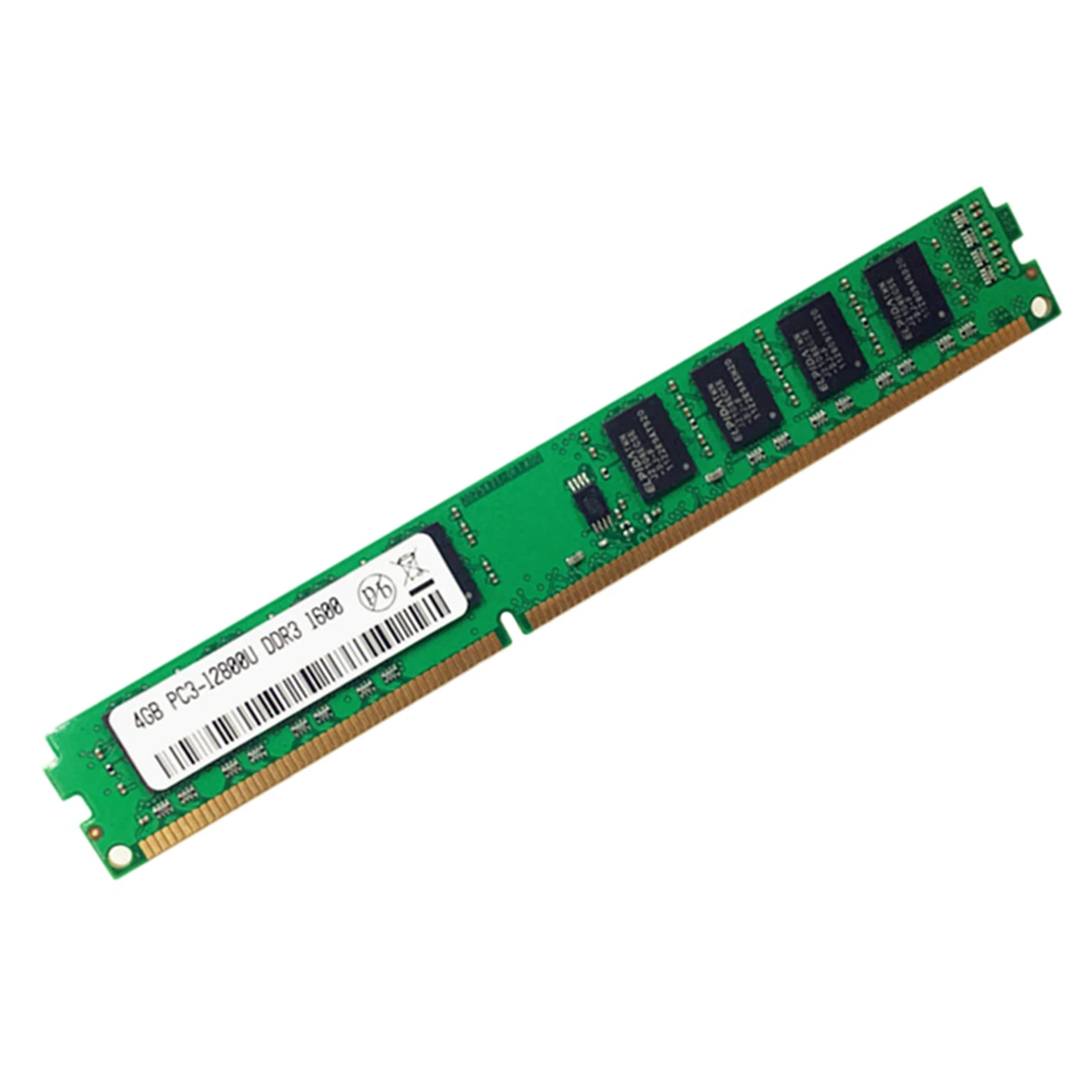 4GB DDR3 Memory Ram 1.5V 1600MHz PC3-12800U 240 Pin DIMM Desktop RAM Memory for Intel AMD Computer