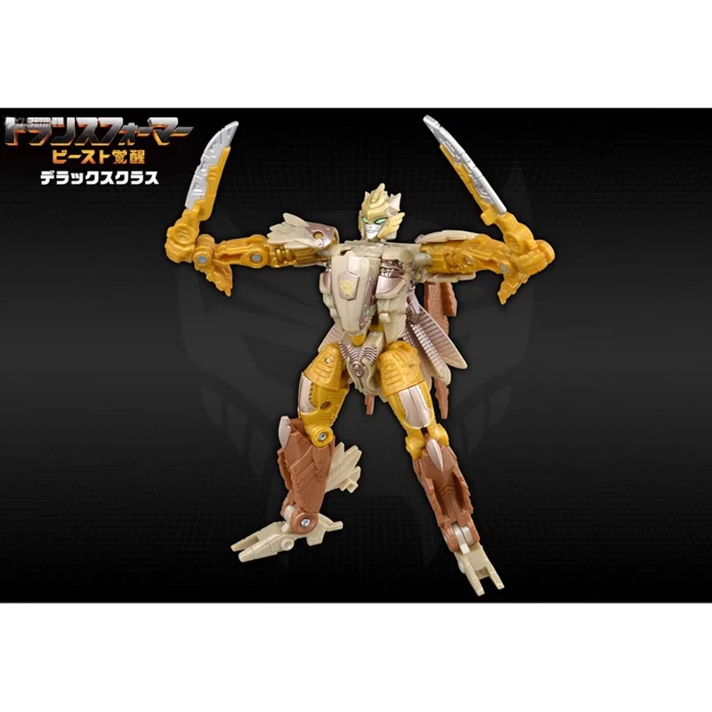 Transformers Filme 7-A Origem das Bestas deluxe Figura anime, brinquedos robô, modelo de ação, presente para menino