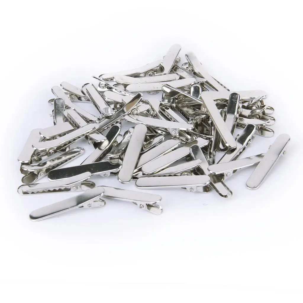Set of 50 Single Prong Sectioning Pin Clips Clamps for Arts Crafts