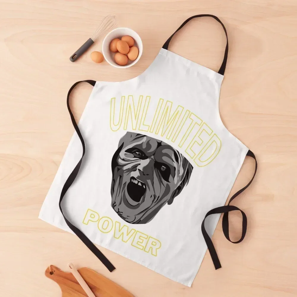 

Unlimited Power Apron Kitchen Novel Kitchen Accessories with pockets Home Supplies Apron