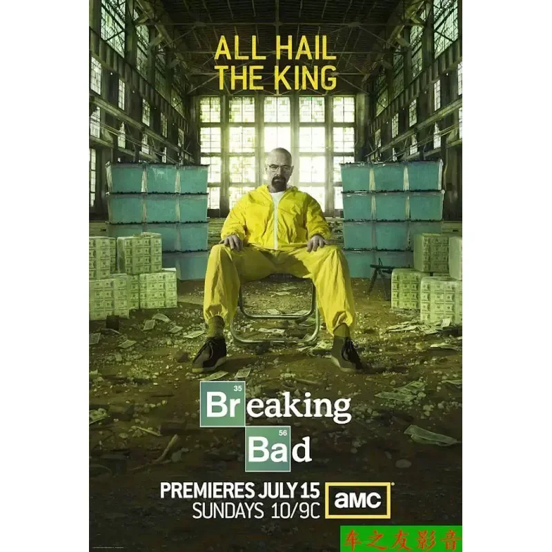 BD Blu-ray High Definition American Drama Breaking Bad Season 1-5 Boxed Disc Set of 10 Pieces