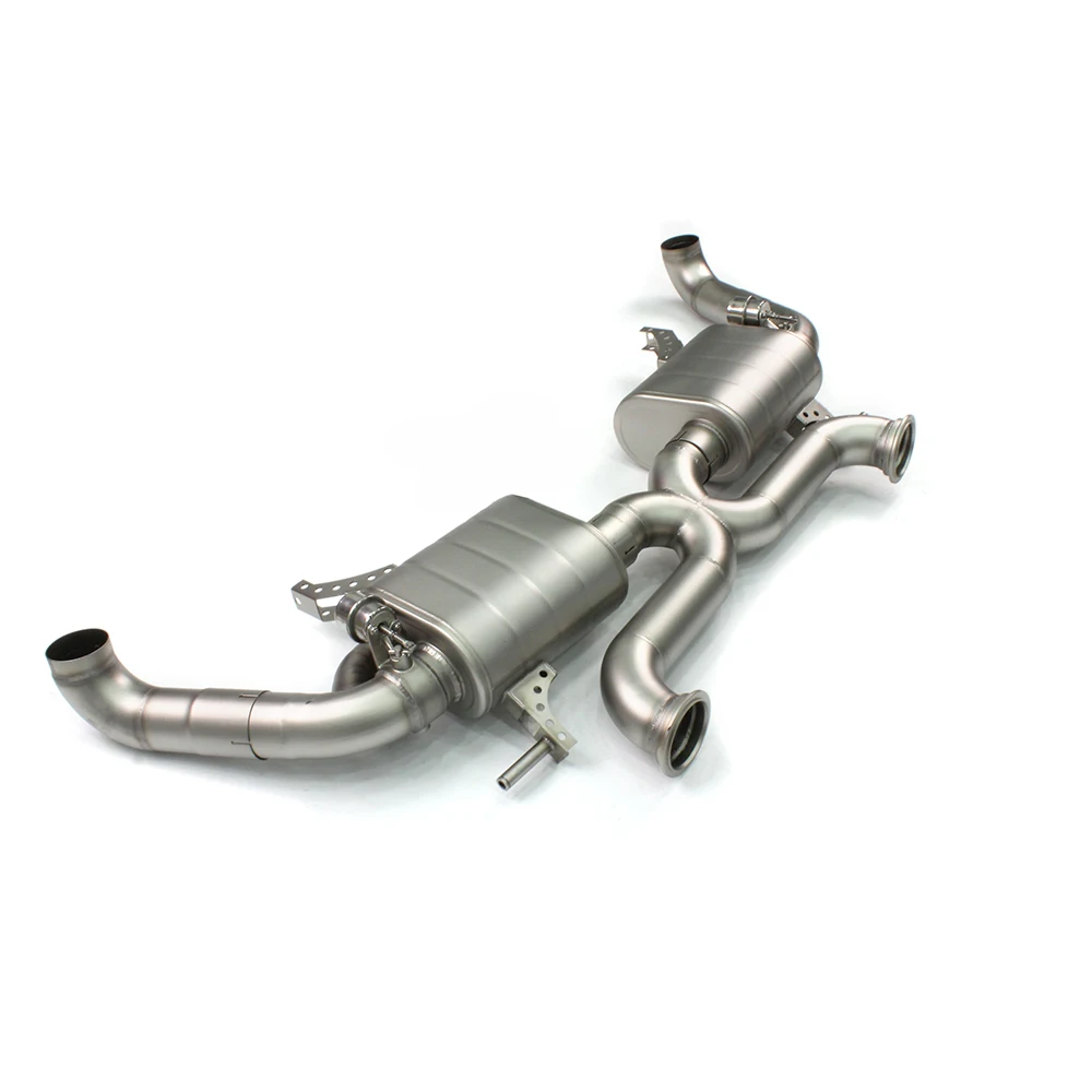 High Quality Custom 2011 and Later  R8 4.2 5.2 V8 V10 Engine Catback Exhaust With Valve