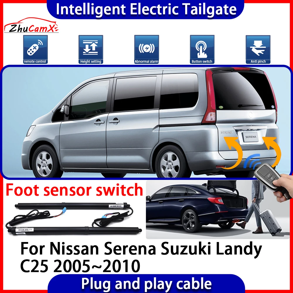Automatic Lifting kit Opening Trunk Intelligent Electric Tail Gate Lift Tailgate for Nissan Serena Suzuki Landy C25 2005–2010