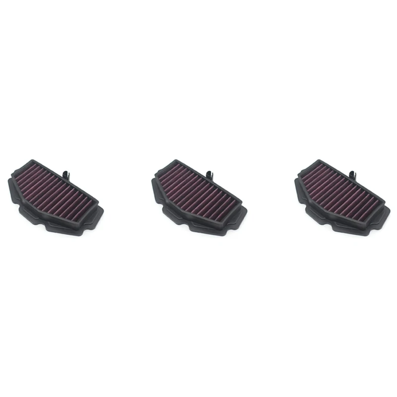 

3X Motorcycle Air Cleaner Filter For Kawasaki VERSYS 650 2015-2019 NINJA 650 KLE650 Z650 VULCAN 650 S 15-19