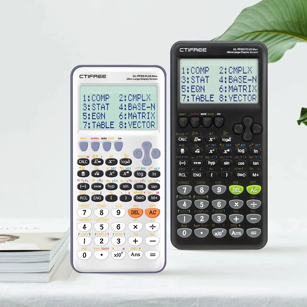 Free water-based pen - large screen scientific function calculator -417 multifunctional, designed specifically for student exams
