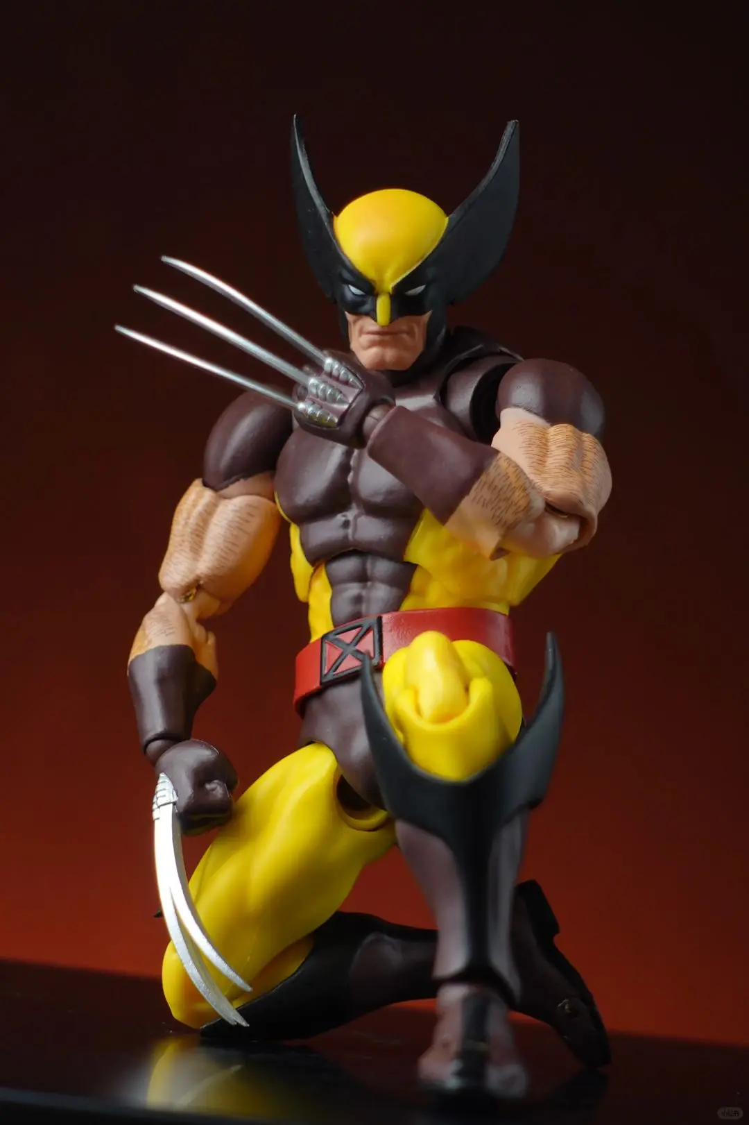 Ct Toys Mafex138 ولفيرين عمل الشكل PVC Mafex 96 الشكل X-Men النسخة الهزلية تمثال جمع نموذج لعب هدايا الاطفال