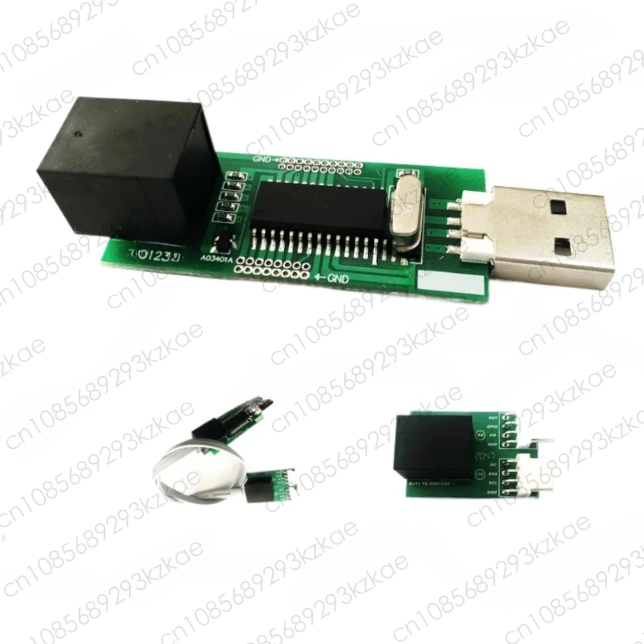 DS9123O/DS91230 is suitable for  battery meter chip communication tool, send adapter cable adapter board