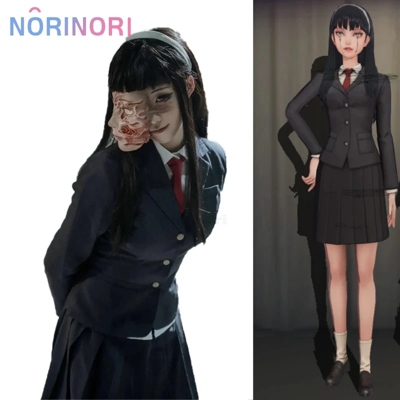 Tomie Kawakami Tomie Cosplay Costume Wig Dream Witch Game Idv Identity V Halloween Horror Cosplay Comic Women JK School Uniforms