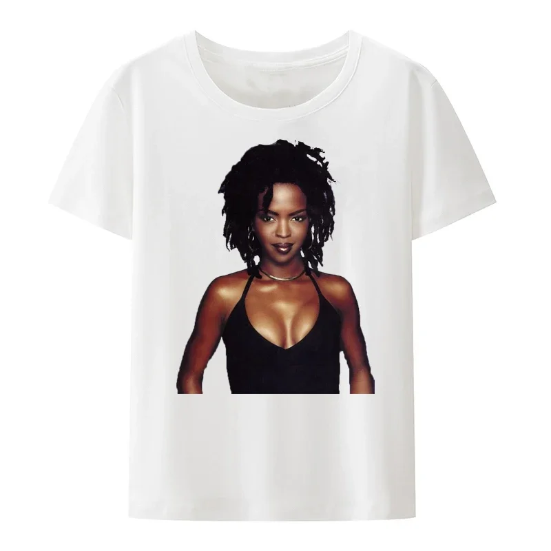 The Fugees Band Y2k T-shirts Classic Poleras Mujer Novelty Roupas Women's Clothing Gift Loose Printed T-shirt Top Unique Leisure