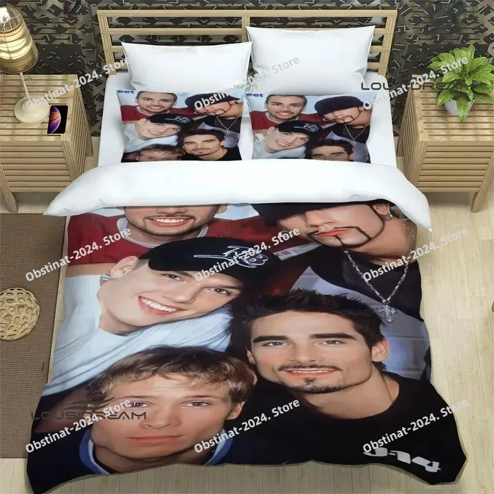 

BSB band backstreet boys Bedding Set Printed single Comforter Quilt Bed Cover Duvet Cover Pillow Case 3 Pieces Kids Adult Size