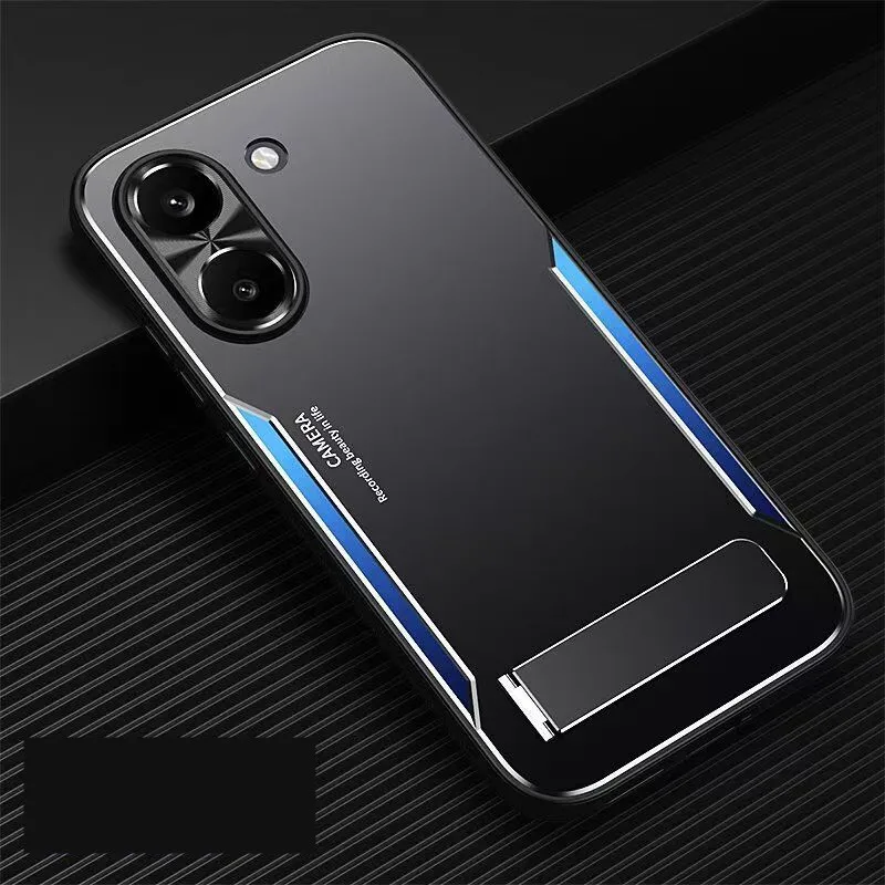 

Case For Xiaomi POCO X8 Pro 5G Metal Hard PC Back Cover Shockproof Matte Silicone Protection Phone Back Case