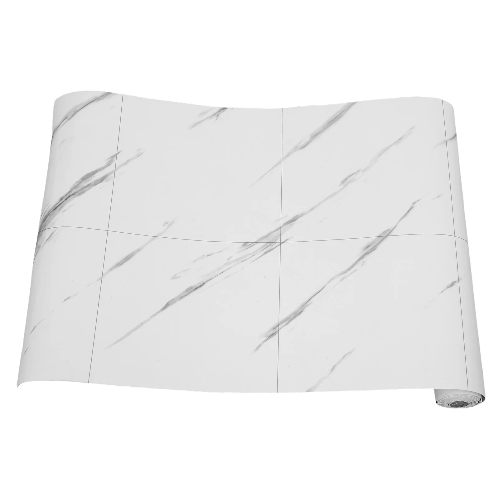 1 لفة ذاتية اللصق أرضيات بولي كلوريد الفينيل ملصق قشر عصا الرخام نمط مقاومة للماء بلاط الأرضيات للمطبخ الحمام مكتب المنزل