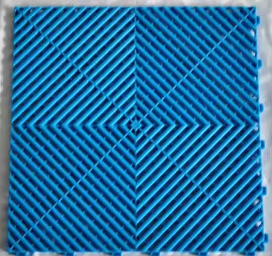 40X40X1.8CM Low MOQ Factory Direct Sale Non Slip Interlocking Garage Floor Tiles Garage Floor Mat for Carwash Detailing Shop