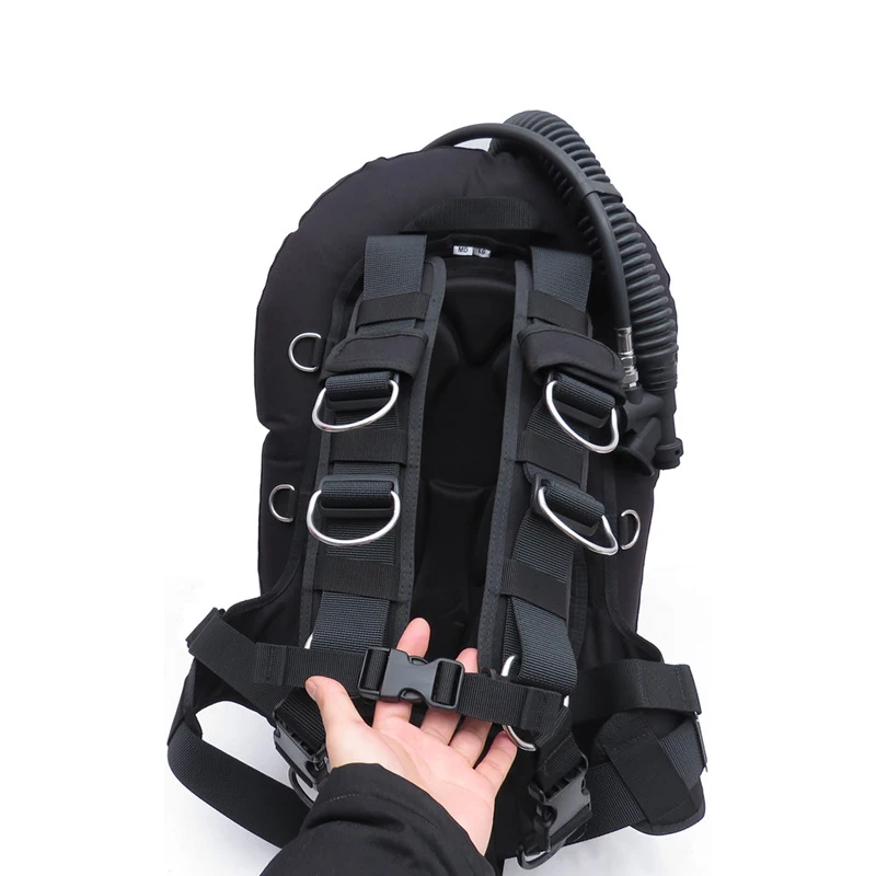 Scuba Diving Wing Single Tank 30LBS Donut Scuba Tech Diving Soft Harness Travel BCD view 2