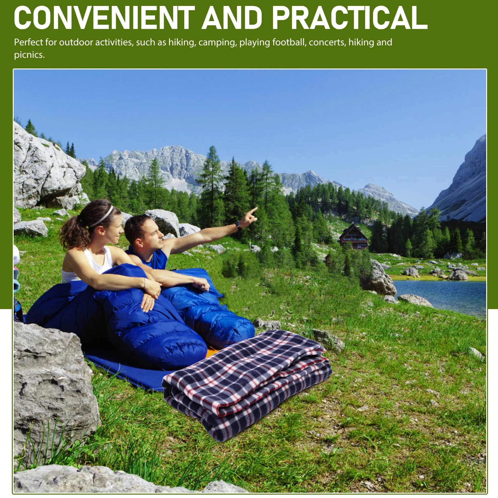 

Foldable Down Sleeping Bag Lightweight Portable Camping Blanket For Outdoor Hiking Travel Backpacking Mountaineering