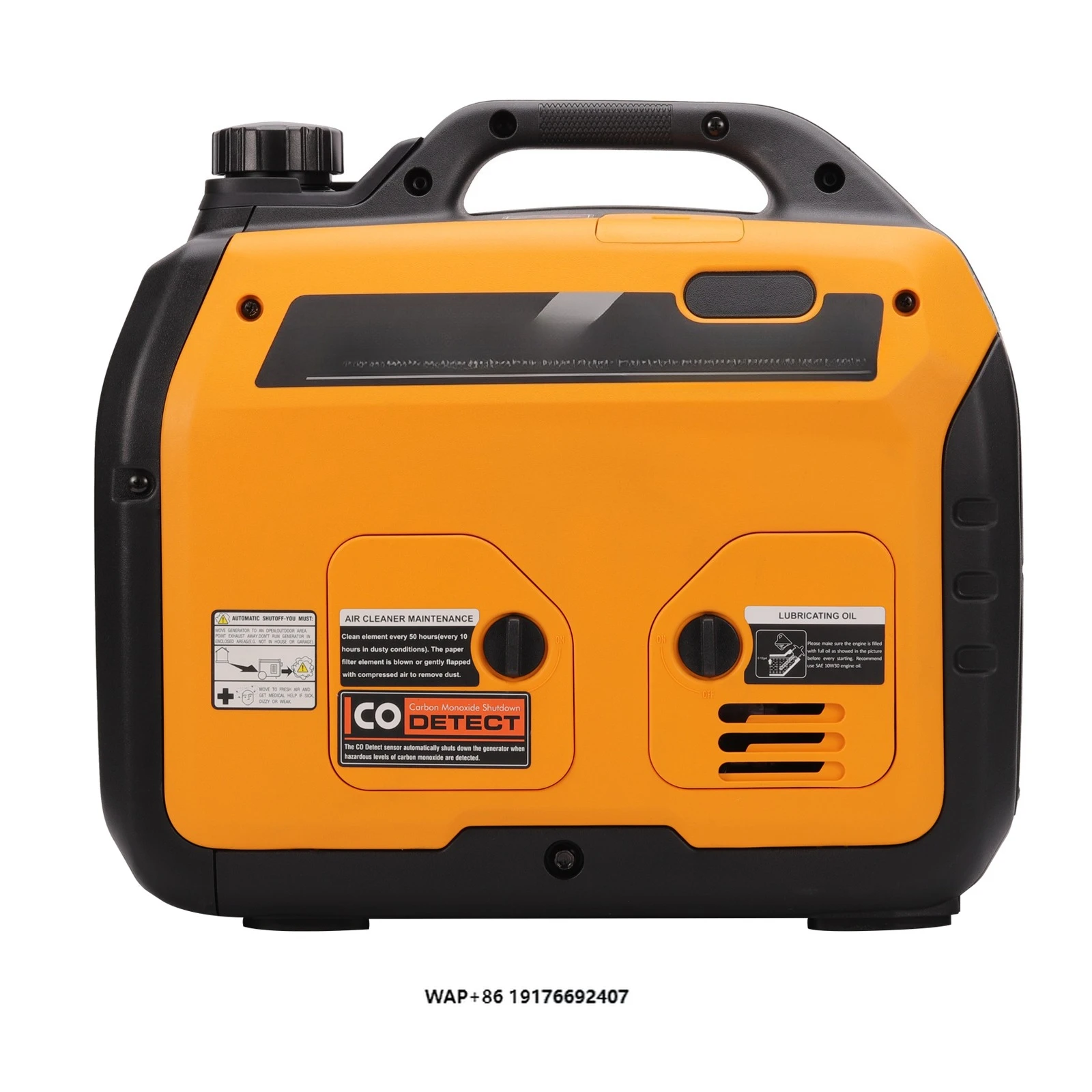 

Portable Inverter Generator 3.0KW Running 3.3KW Max 120V Powered RV Travel Home Backup US Plug