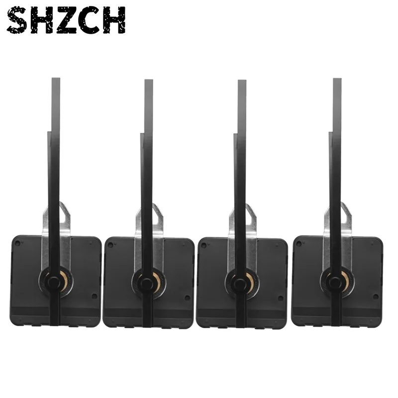 4PCS 31Mm Long Shaft DIY Clock Movement Mechanism Hands Kit Wall Quartz Clock Movement Repair Tool Parts