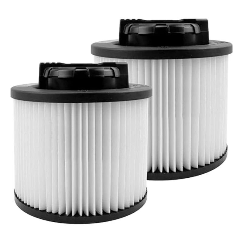 การเปลี่ยนไส้กรอง DXVC4001สำหรับเครื่องดูดฝุ่นแบบเปียก/แห้ง4-5แกลลอน DXV04T DXV05P DXV05S DXV06G DXV08S 2ชิ้น