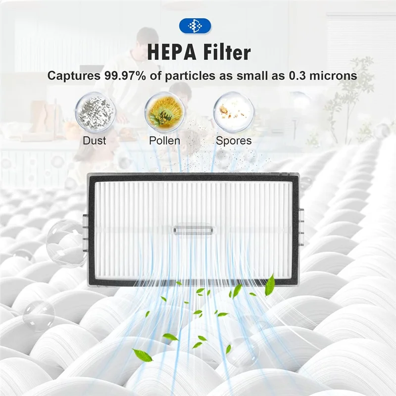 Roborock Saros 10R 로봇 메인 브러시 사이드 브러시 Hepa 필터 먼지 봉투 용 교체 액세서리