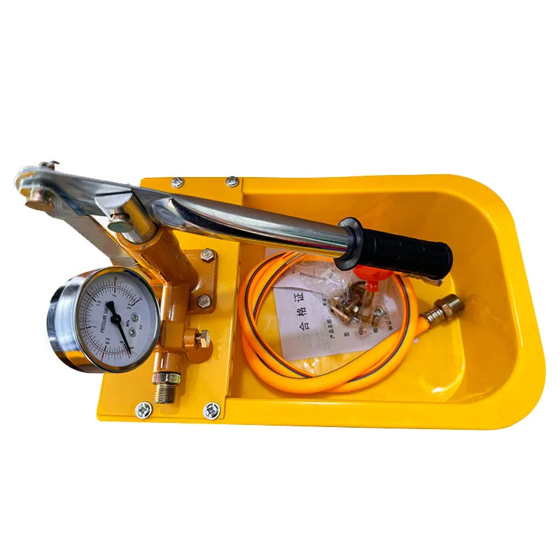 Hand pressure test pump PPR water pipe press household pressure measuring pump floor heating leak detector 25kg