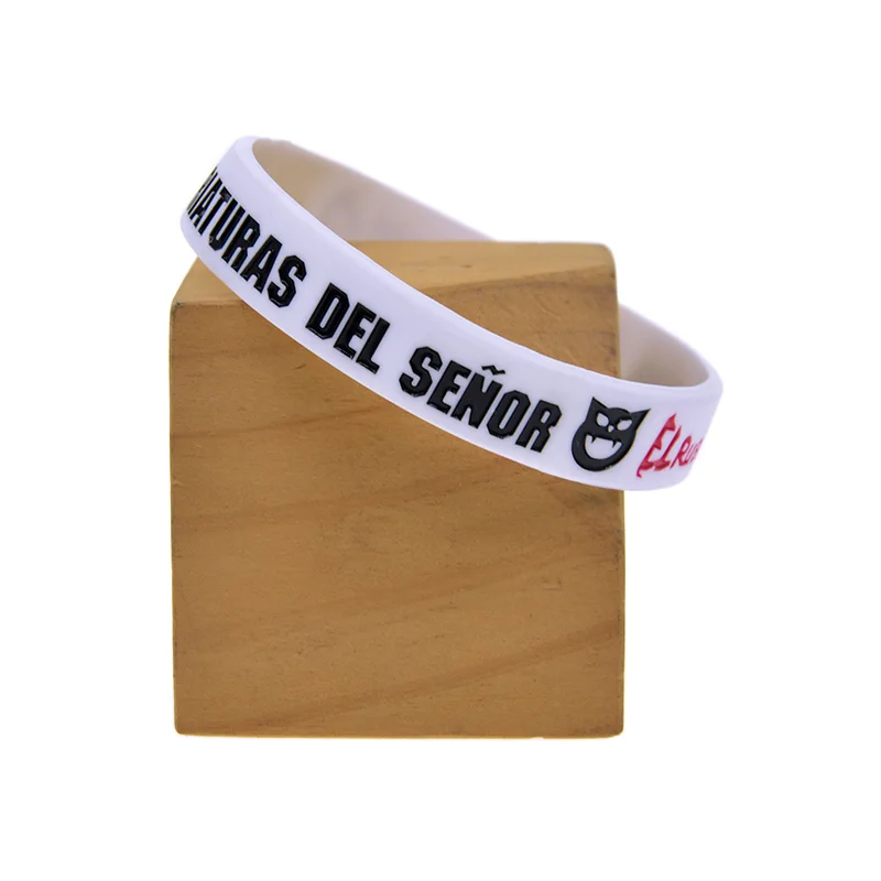 1 PC Rubius Omg Silicone Bangle White Sports Bracelets Event Giveaways Fashion Women Men jewelry Gifts Wristband